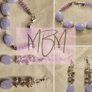 Handmade Bracelet and Earrings set